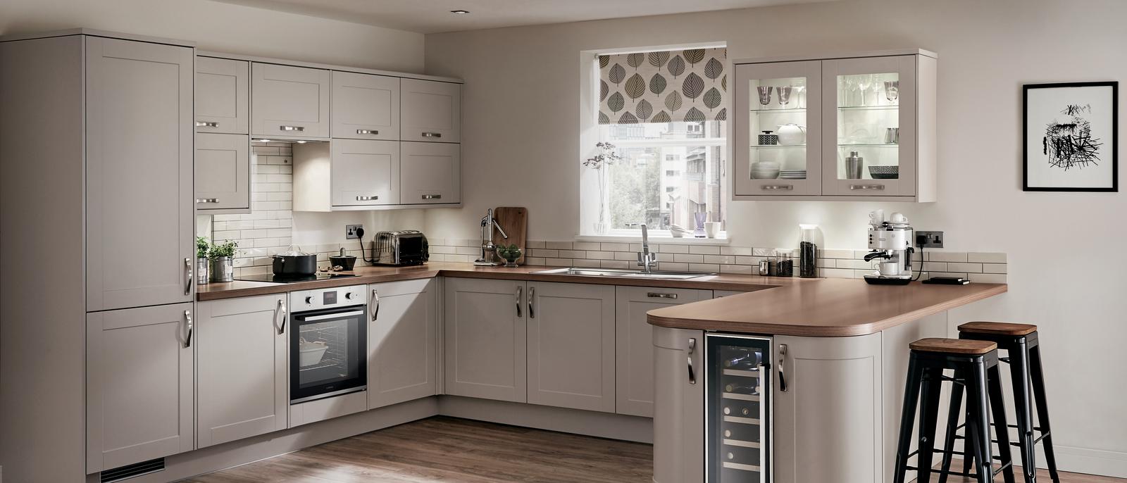 Modern kitchen installation